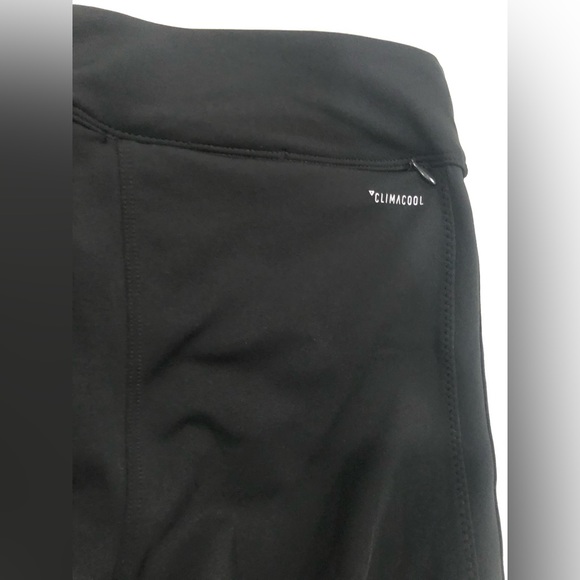 Adidas XS black with mesh zippered breathable climacool Adidas running tights - Picture 5 of 8